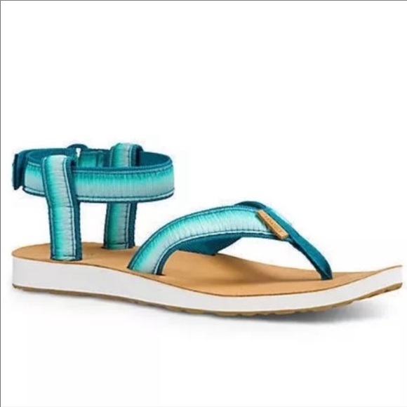 teva teal sandals